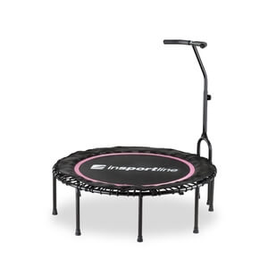 Sjekke Fjærfri trampoline Cordy, med håndtak 114 cm, pink, inSPORTline hos Sport