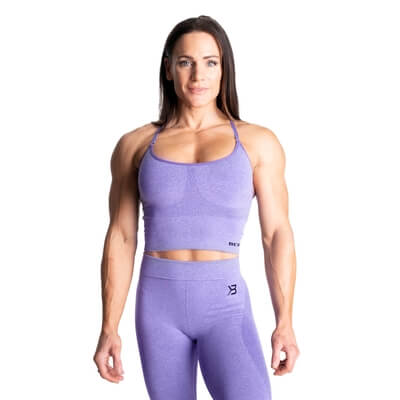 Astoria Seamless Bra, athletic purple melange, Better Bodies