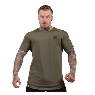 Detroit T-Shirt, army green, Gorilla Wear