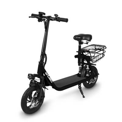 Elektrisk scooter Billar II 500W 12'', black, W-TEC
