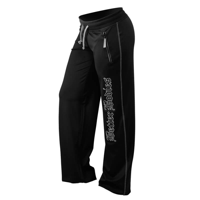 Sjekke Women's Flex Pant, black/grey, Better Bodies hos SportGymButikken.no