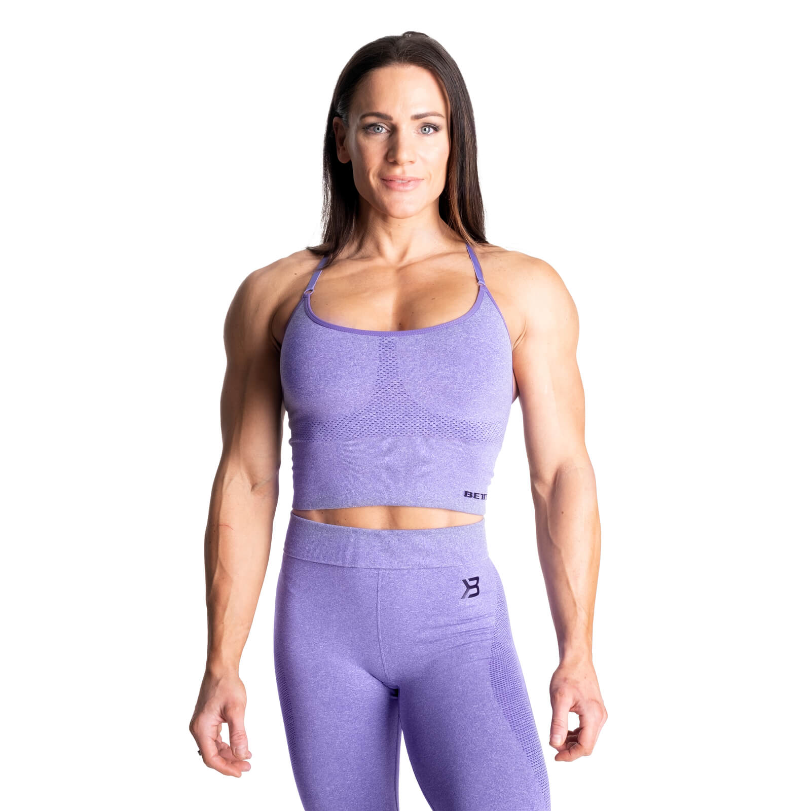Sjekke Astoria Seamless Bra, athletic purple melange, Better Bodies hos SportGym