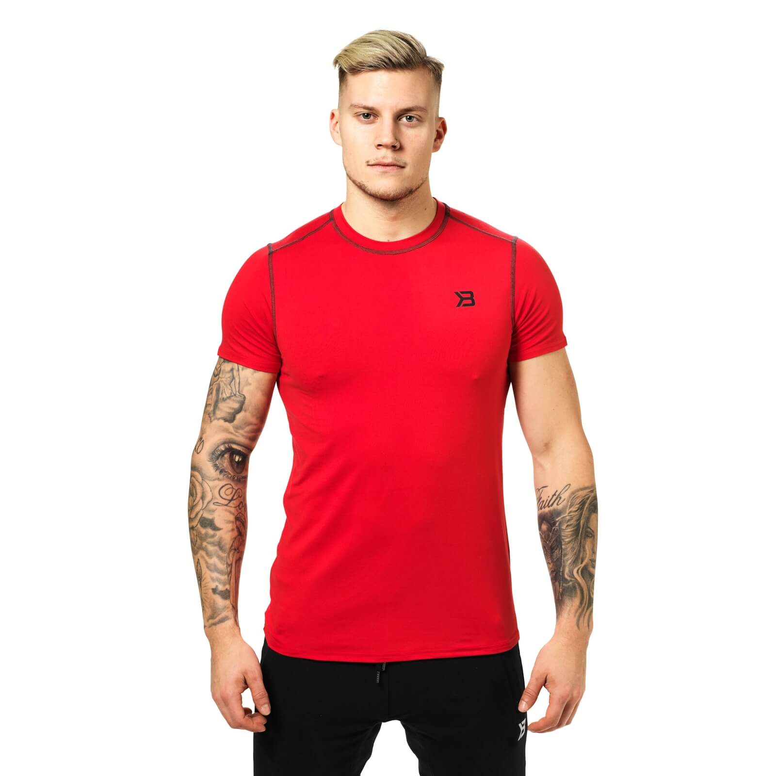 Performance Tee, bright red, Better Bodies