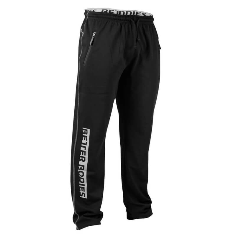 Sjekke BB Gym Sweatpants, black, Better Bodies hos SportGymButikken.no
