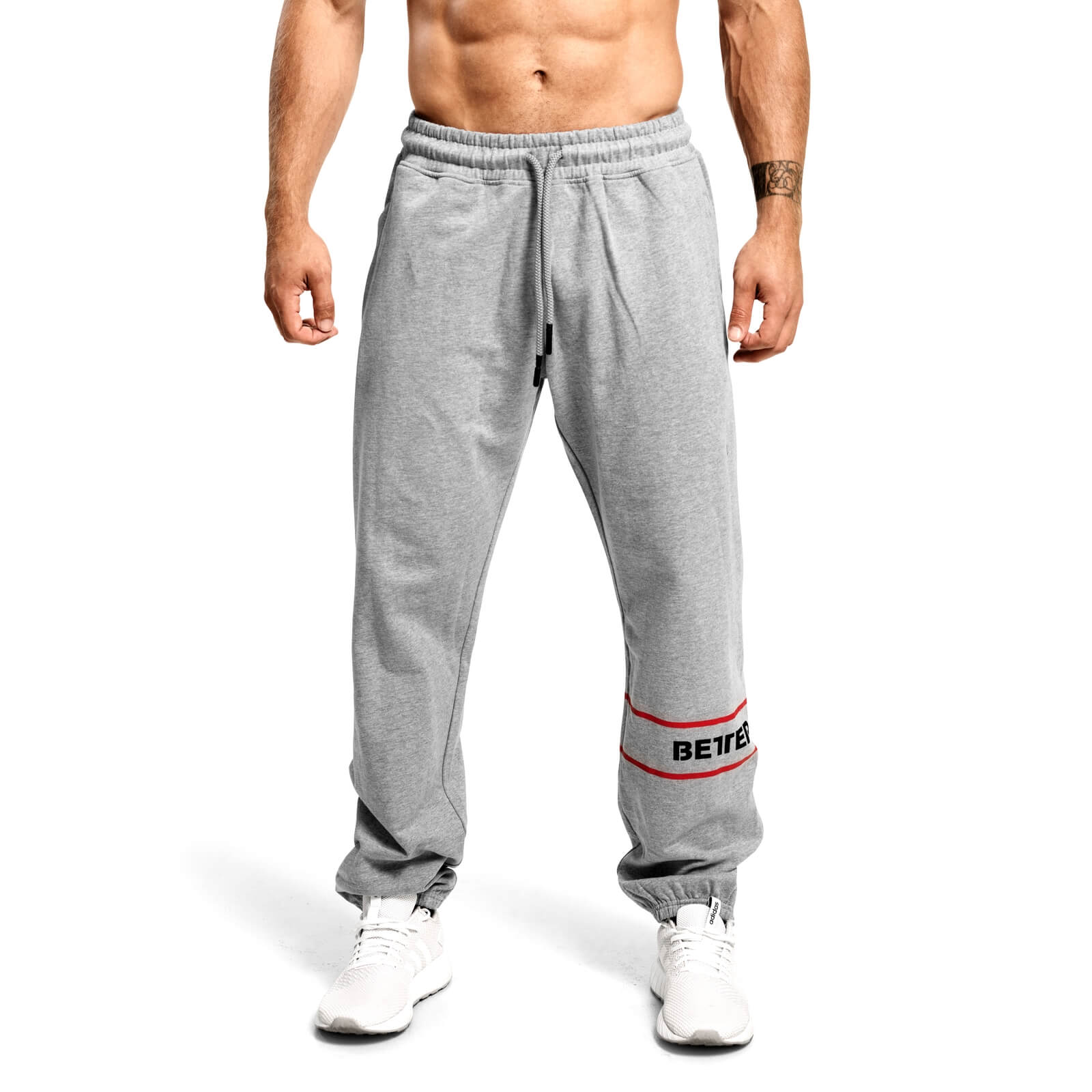 Tribeca Sweat Pants, grey melange, Better Bodies