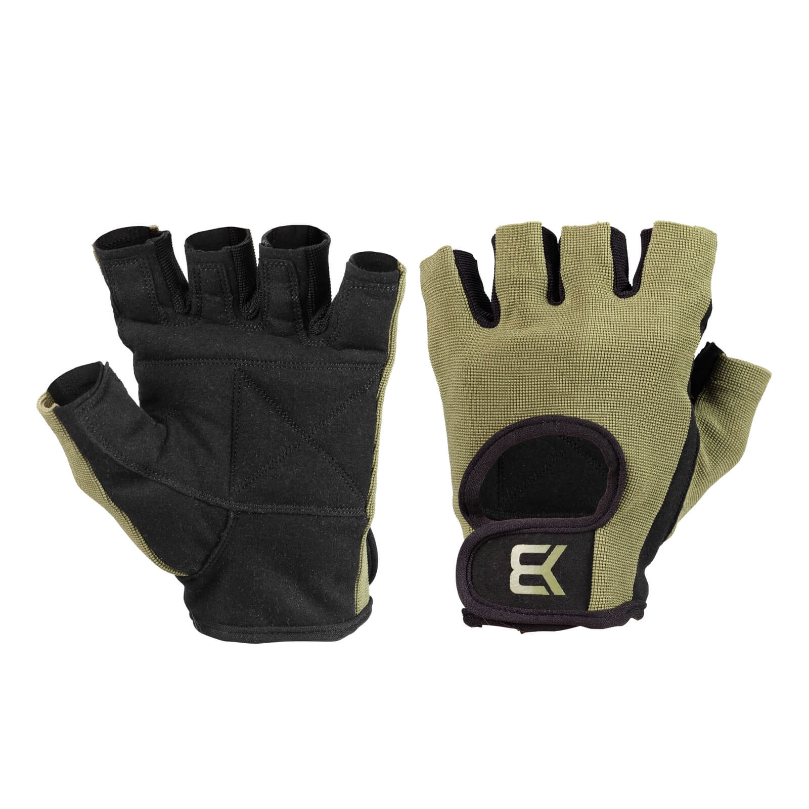Sjekke Basic Gym Gloves, khaki green, Better Bodies hos SportGymButikken.no