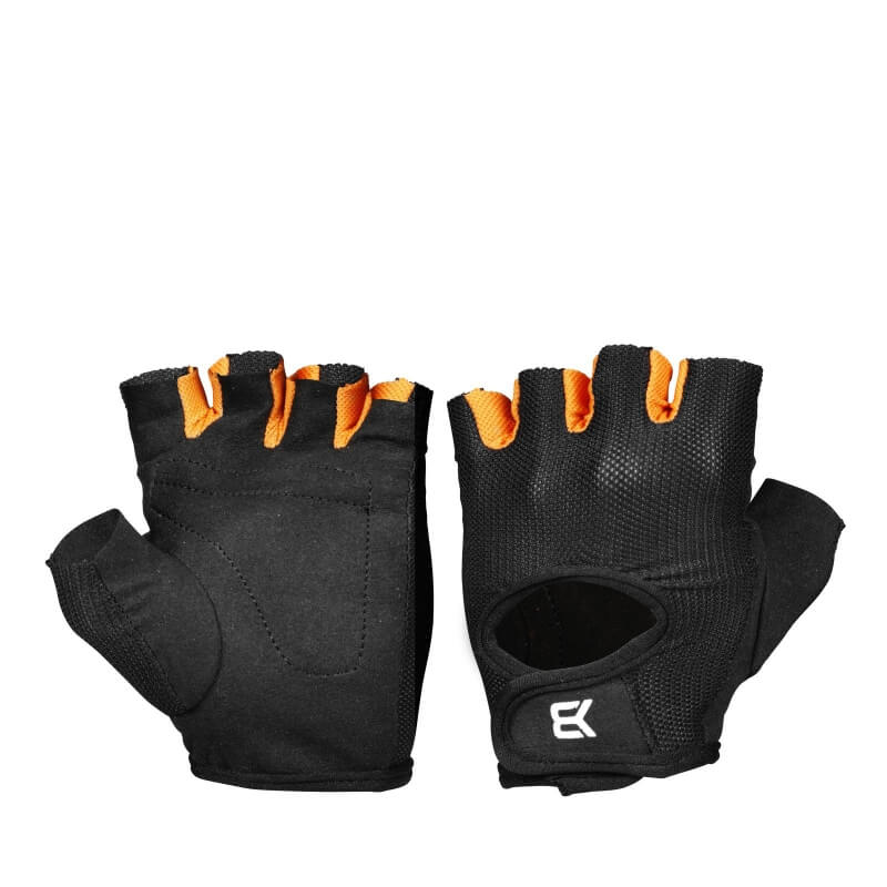 Womens Training Glove, black/orange, Better Bodies