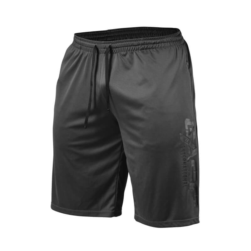 Sjekke Lightweight Shorts, dark grey, GASP hos SportGymButikken.no
