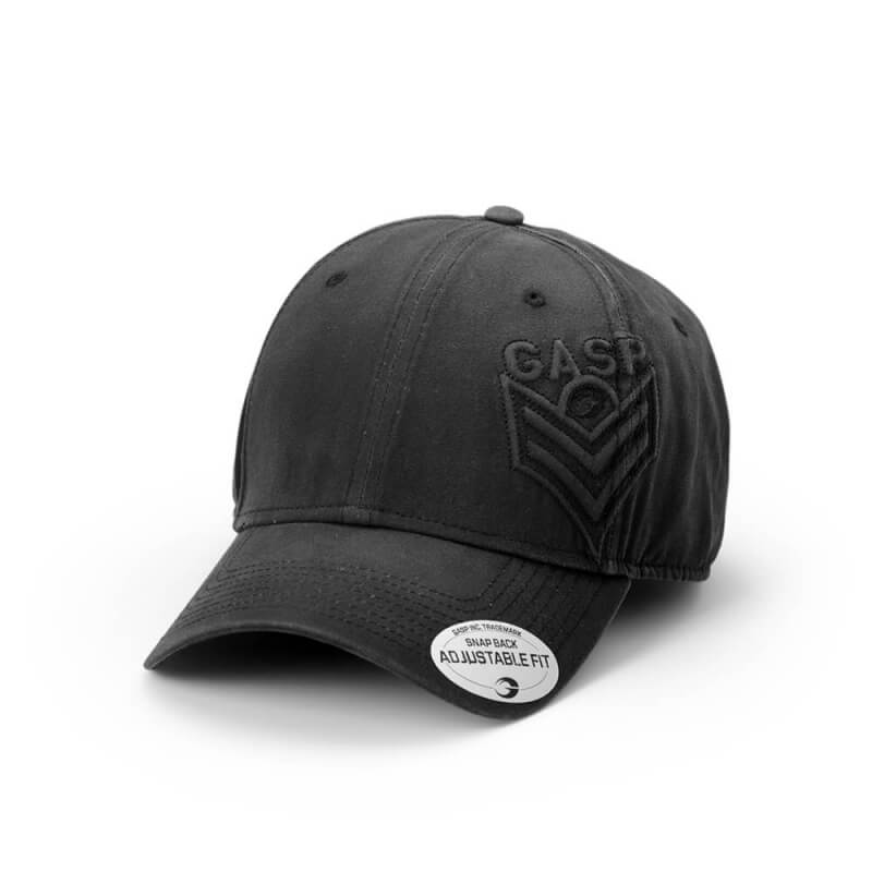 Sjekke Broad Street Cap, black, GASP hos SportGymButikken.no