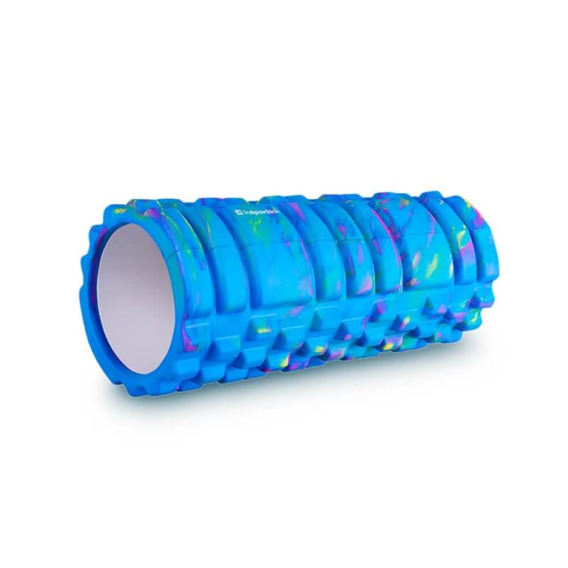 Sjekke Foam Roller Lindero, blue, inSPORTline hos SportGymButikken.no