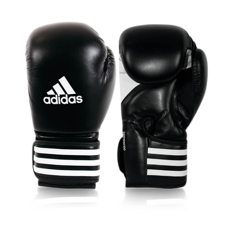 Sjekke Club Training Boxing Gloves KPower 100, black, Adidas hos SportGymButikke