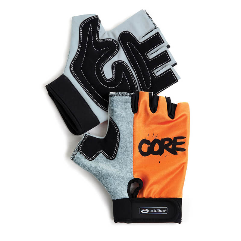 Sjekke MultiSport Gloves, orange/grå, Abilica hos SportGymButikken.no
