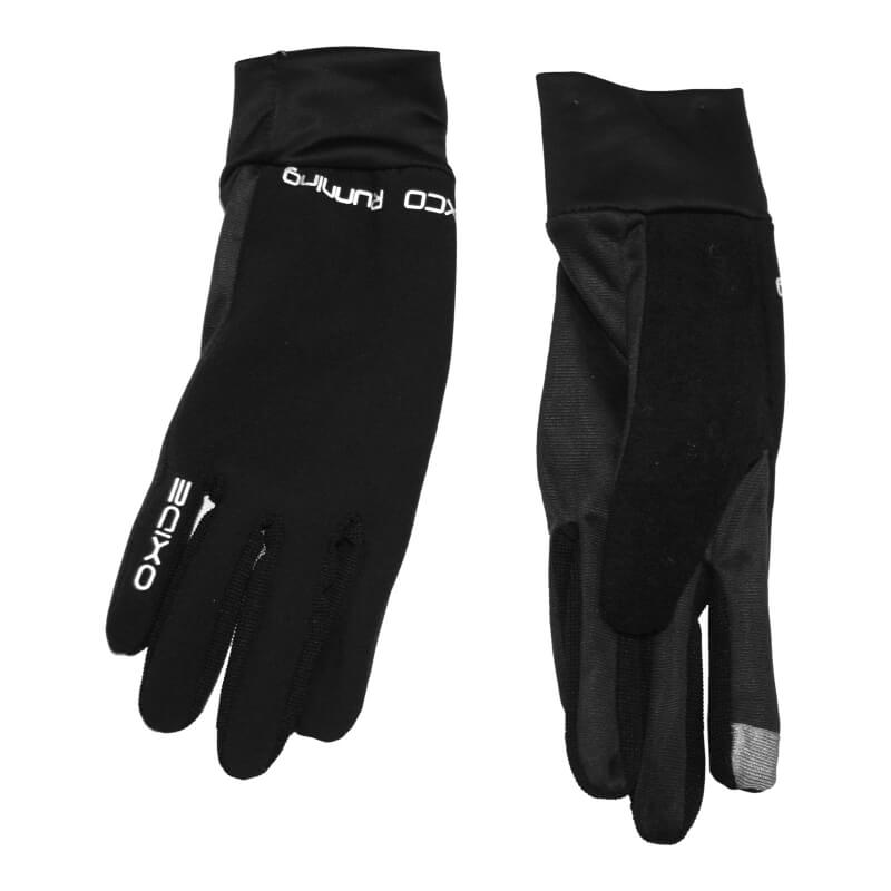 Running Gloves, sort, Oxide