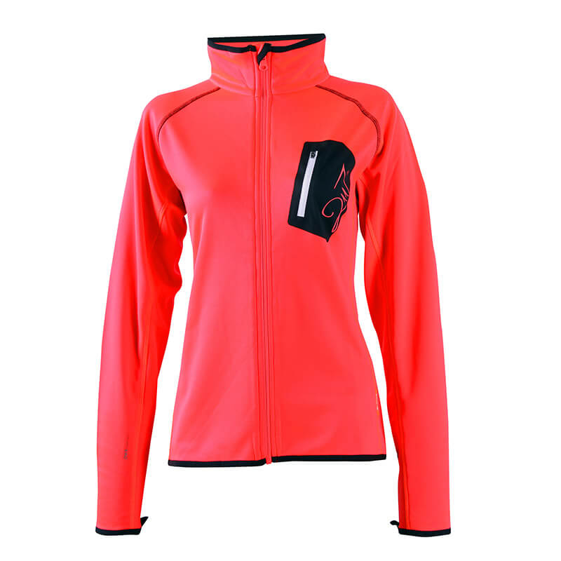 Sjekke Traneberg Eco Layer 2 jacket, signal red, 2117 hos SportGymButikken.no