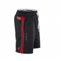 82 Sweat Shorts, svart/rød, Gorilla Wear