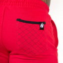Los Angeles Sweat Shorts, red, Gorilla Wear