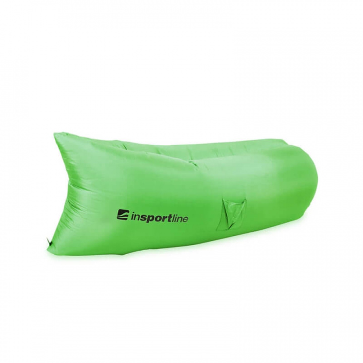Sjekke Airbed / Laybag Sofair, green, inSPORTline hos SportGymButikken.no