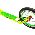 Sparkesykkel Active 4.1, yellow/green, Crussis