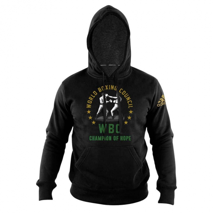 Sjekke WBC Heritage Hoodie, black, Adidas hos SportGymButikken.no