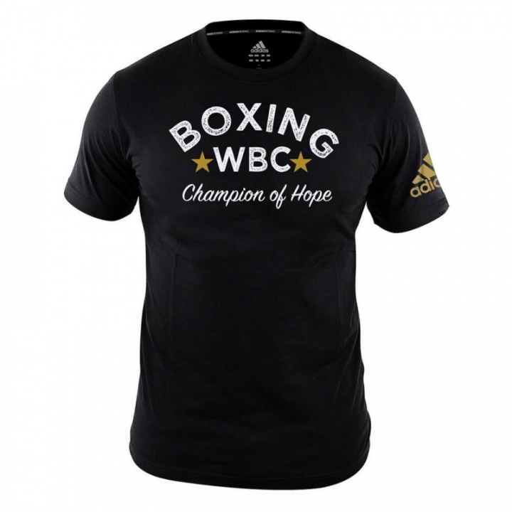 Sjekke WBC Heritage T-Shirt, black, Adidas hos SportGymButikken.no