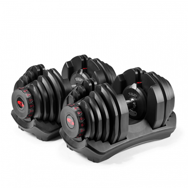 Sjekke SelectTech 1090i, 2 x 4-41 kg, black/red, Bowflex hos SportGymButikken.no